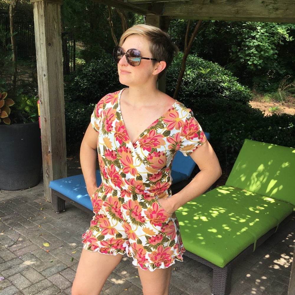Floral romper